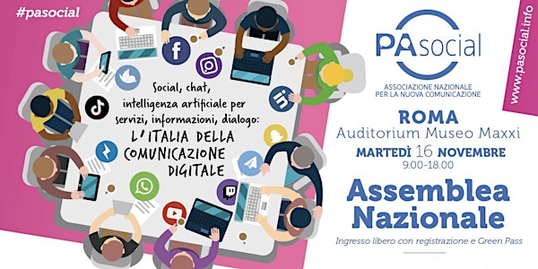 Assemblea Nazionale PA Social - L'Italia della comunicazione digitale