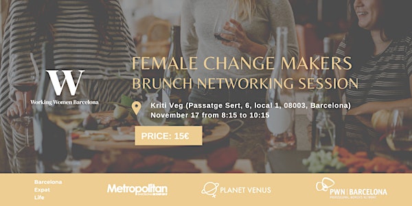 Female Change Makers: brunch networking session