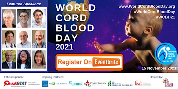 World Cord Blood Day 2021 - Official Virtual Conference