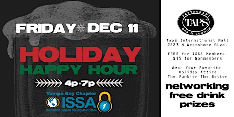 ISSA Tampa Holiday Happy Hour primary image