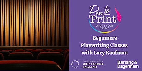 Pen to Print: Beginners Playwriting Classes tickets