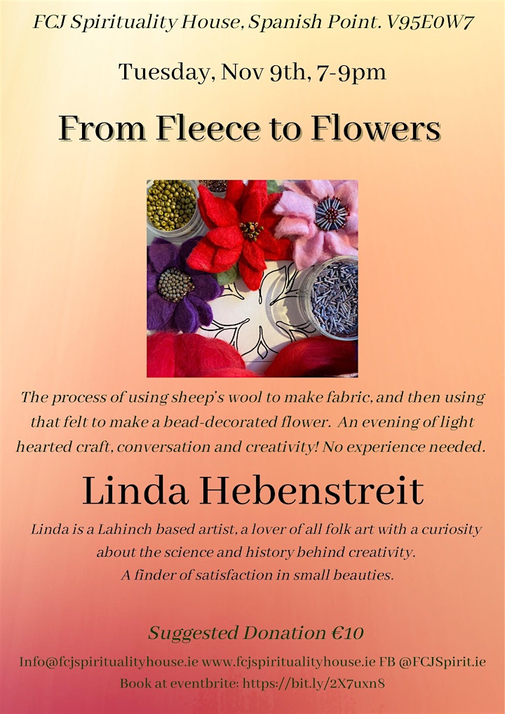 
		From Fleece to Flowers - Crafting workshop image
