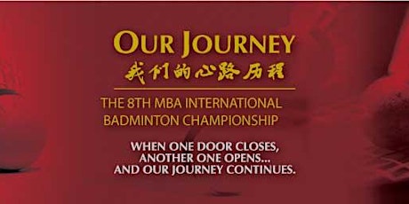 The 8th MBA International Badminton Championship 2016 primary image