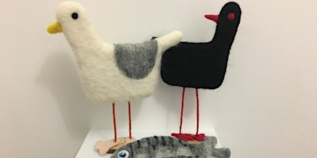 Seagulls and Choughs: Needle Felting Workshop Morning Session tickets