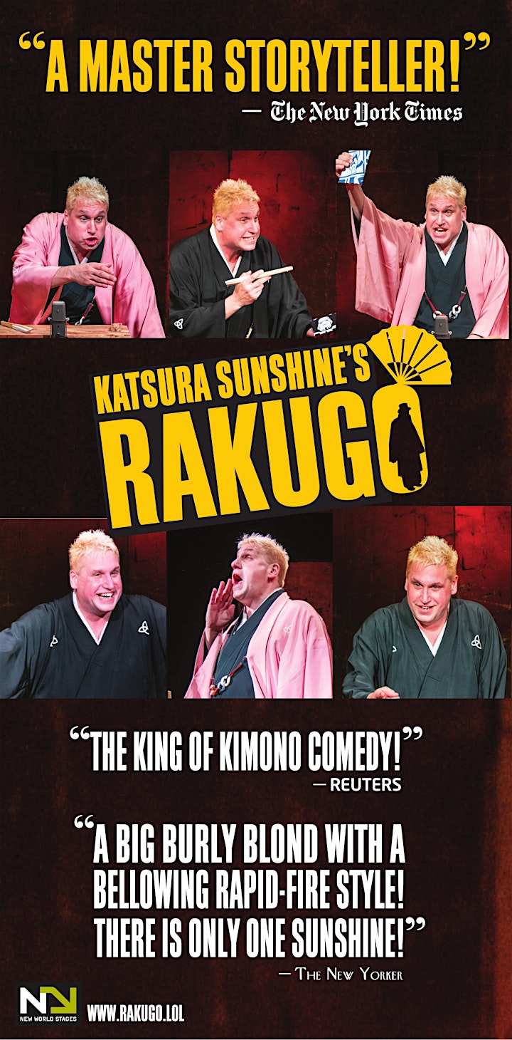 
		Backstage Night with Katsura Sunshine at So Japanese Restaurant image
