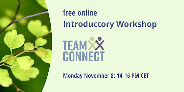 Online Introductory Workshop TeamConnect