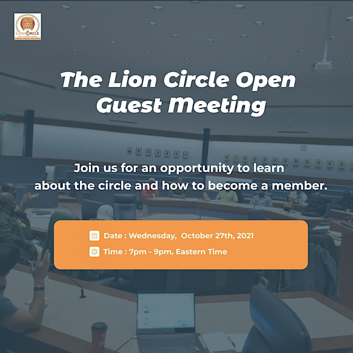 
		Lions Circle Open Guest Meeting image
