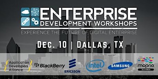 Enterprise Development Workshop - Dallas, TX