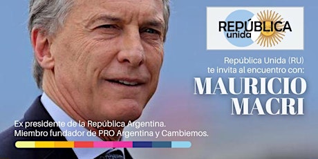 Imagen principal de Encuentros Relevantes con Mauricio Macri.