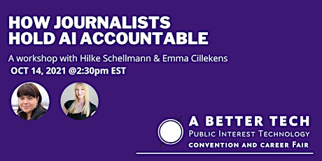 Workshop: How Journalists Hold AI Accountable primary image