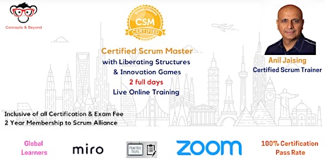 Certified Scrum Product Owner with Innovation Games tickets