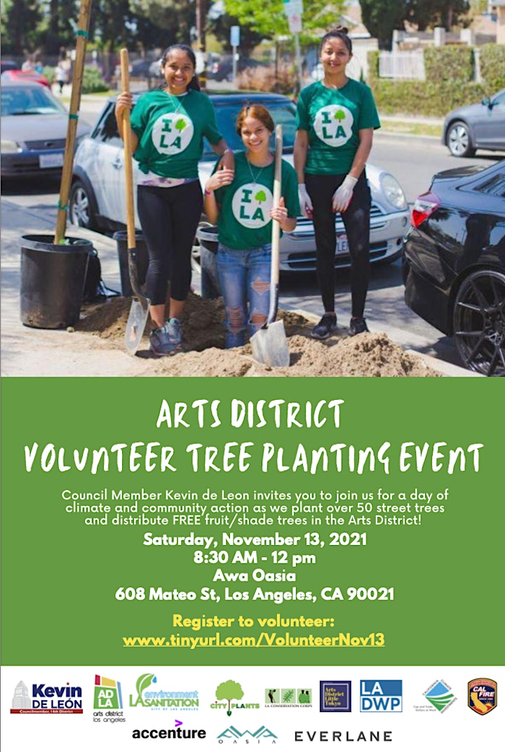 
		Arts District Volunteer Tree Planting Event image
