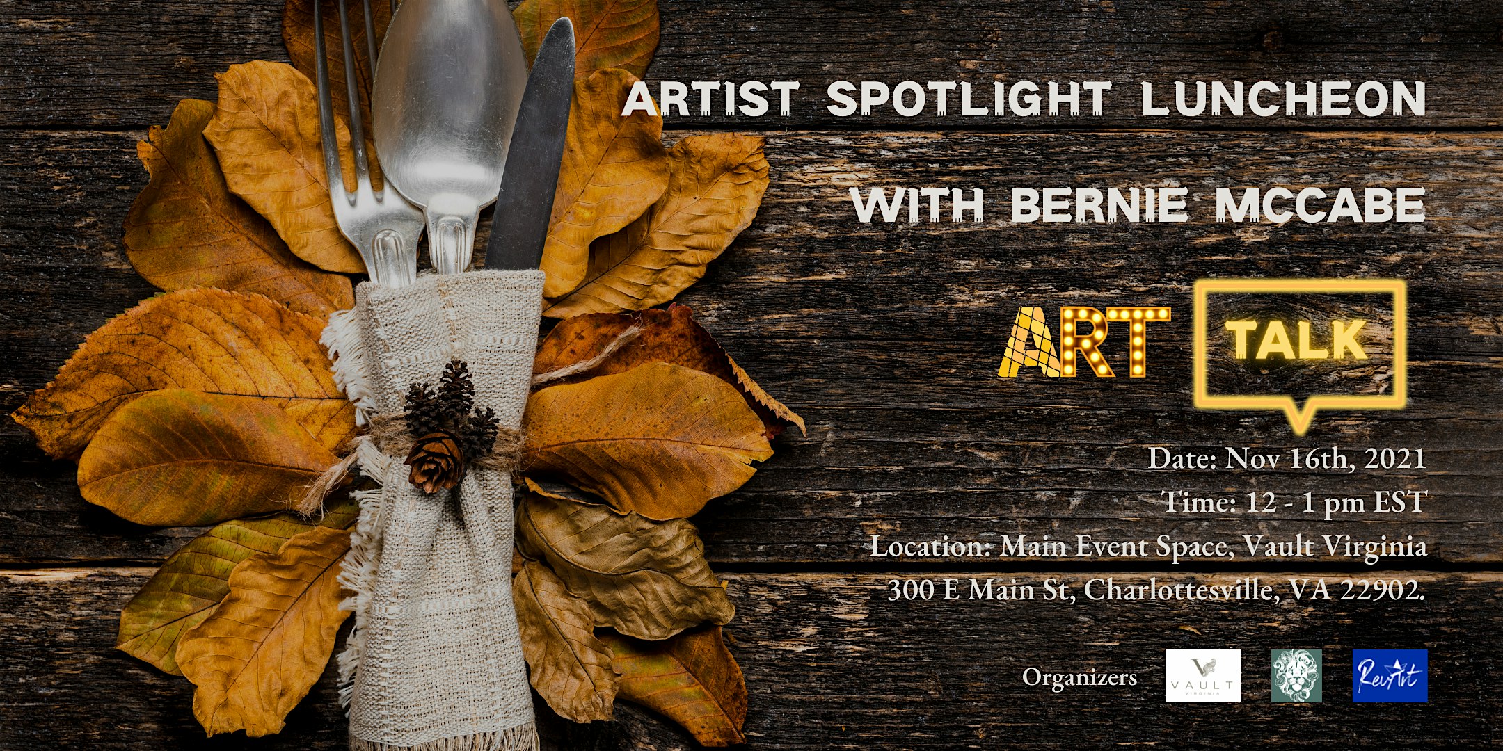 Artist Spotlight Luncheon with Bernie McCabe