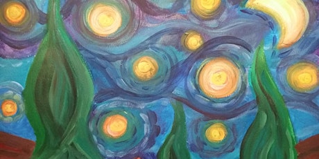 Paint & Potluck:  van Gogh inspired Starry Nights for the Solstice! primary image