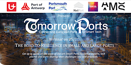 TomorrowPorts connect session: Building resilience in smart ports
