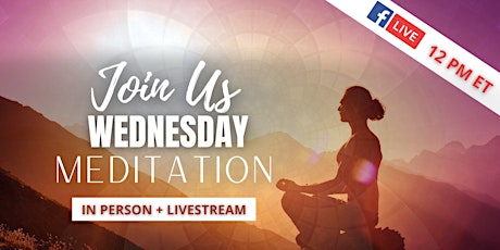 Guided Meditation  In-Person and Worldwide Livestream tickets