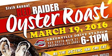 6th Annual Red Raider Oyster Roast primary image