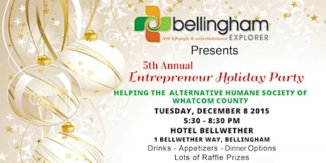 5th Annual Entrepreneur Holiday Party (Whatcom County) primary image