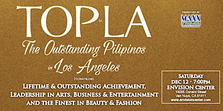 TOP LA - THE OUTSTANDING PILIPINOS IN LOS ANGELES primary image