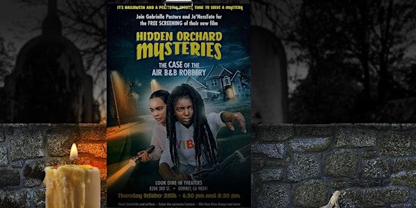 Halloween Mystery Movie Party with Hidden Orchard Mysteries
