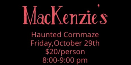 Hauptbild für Mr. Cornmaze haunted night!
