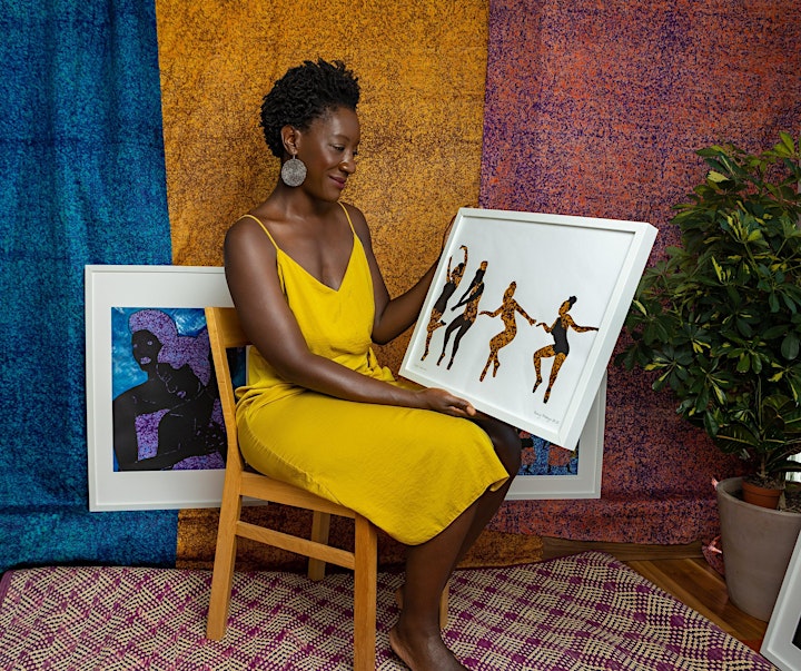 
		Mindful African self-portrait art workshop with Birungi Kawooya image
