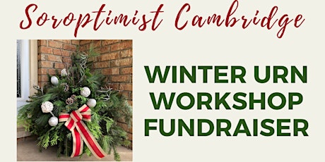 Winter Urn Workshop Fundraiser primary image