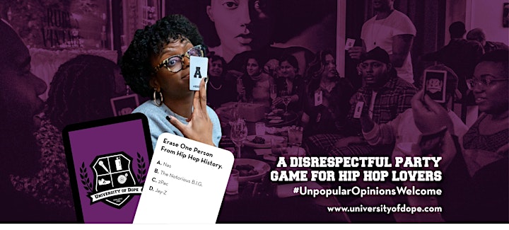 Charlotte Interactive Hip Hop Trivia Game Show (Feat University of Dope!) image