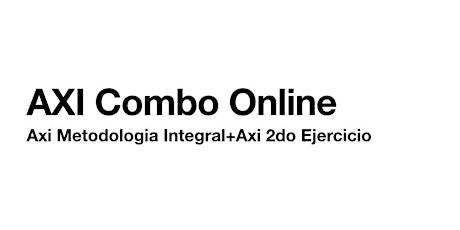 Imagen principal de Copy of AXI Combo Integral + 2do Ejercicio