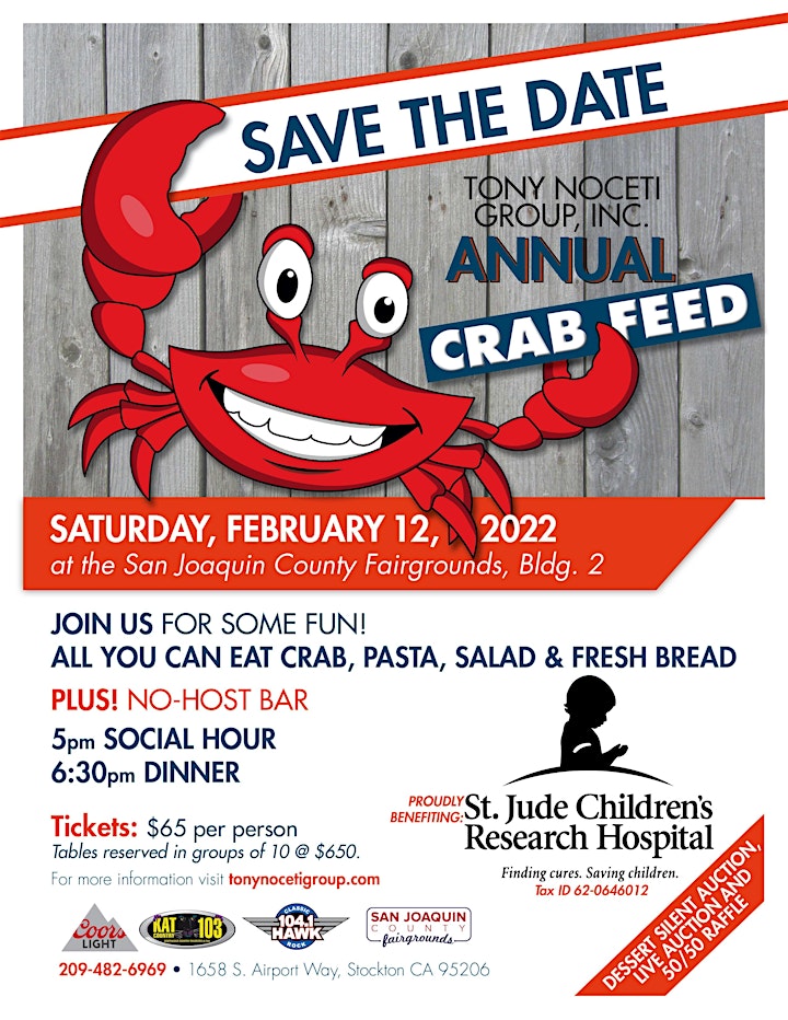 
		3rd Annual Noceti Group Crab Feed February 12, 2022 image
