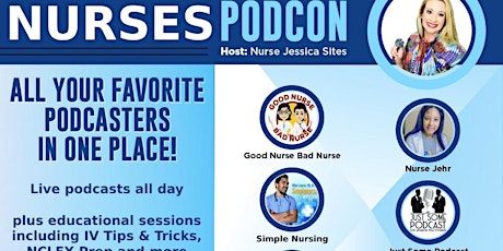Nurses PodCon - Nursing podcasters coming together for one amazing day!