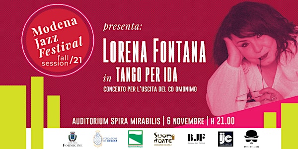 Lorena Fontana in Tango per Ida - presentazione del nuovo cd