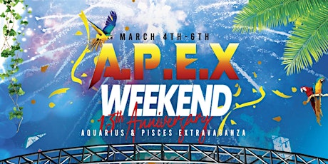 A.P.E.X Caribbean party weekend tickets
