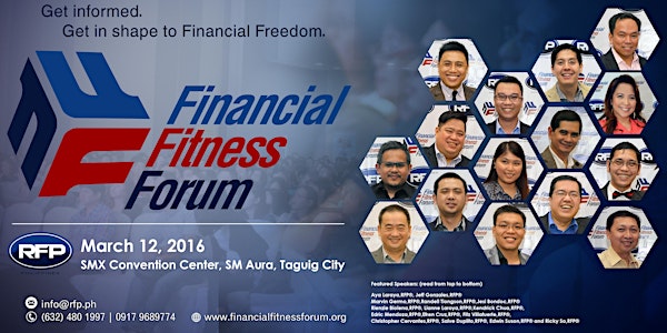 Financial Fitness Forum 2016