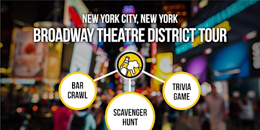 Imagem principal do evento New York City Bar Crawl and Times Square History Tour