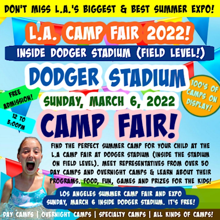 Los Angeles Camp Fair at Dodger Stadium image