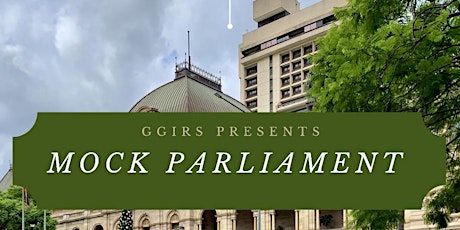 GGIRS Presents: Mock Parliament tickets