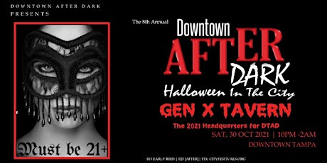 Downtown After Dark: Halloween in the City @ GEN X primary image