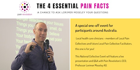 Pain Revolution National Collective Event - The 4 Essential Pain Facts