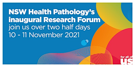 NSW Health Pathology - 2021 Virtual Research Forum primary image