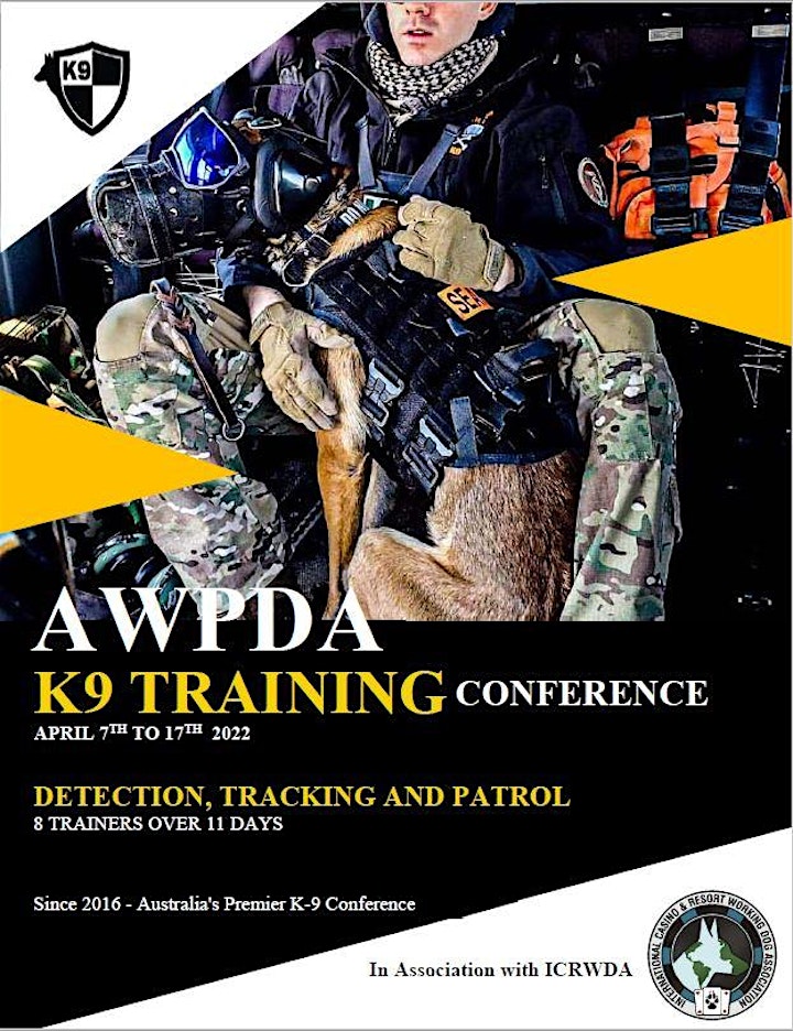 AWPDA Australian K9 training Conference image