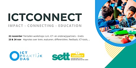 Primaire afbeelding van ICTCONNECT: 3 dagen inspiratie over onderwijstechnologie & -transformatie