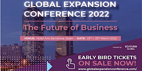 GLOBAL EXPANSION CONFERENCE 2022 tickets