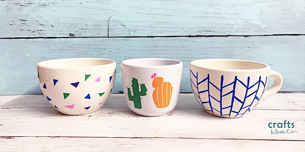 Ceramic mug decorating