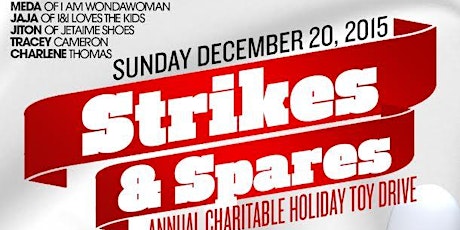 ANNUAL STRIKES & SPARES FOR CHILDREN WE CARE TOY DRIVE primary image