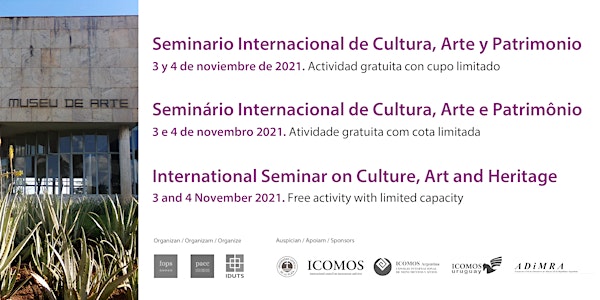 Seminario Internacional de Cultura, Arte y Patrimonio SICAP2021