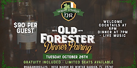 Hagan O'Reilly's Old Forester Dinner Pairing primary image