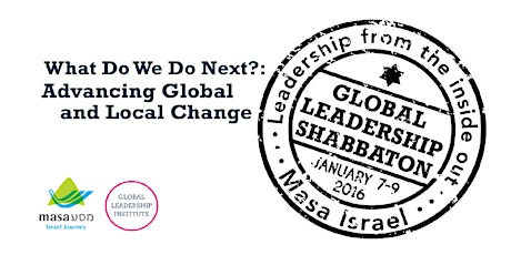 Global Leadership Shabbaton primary image