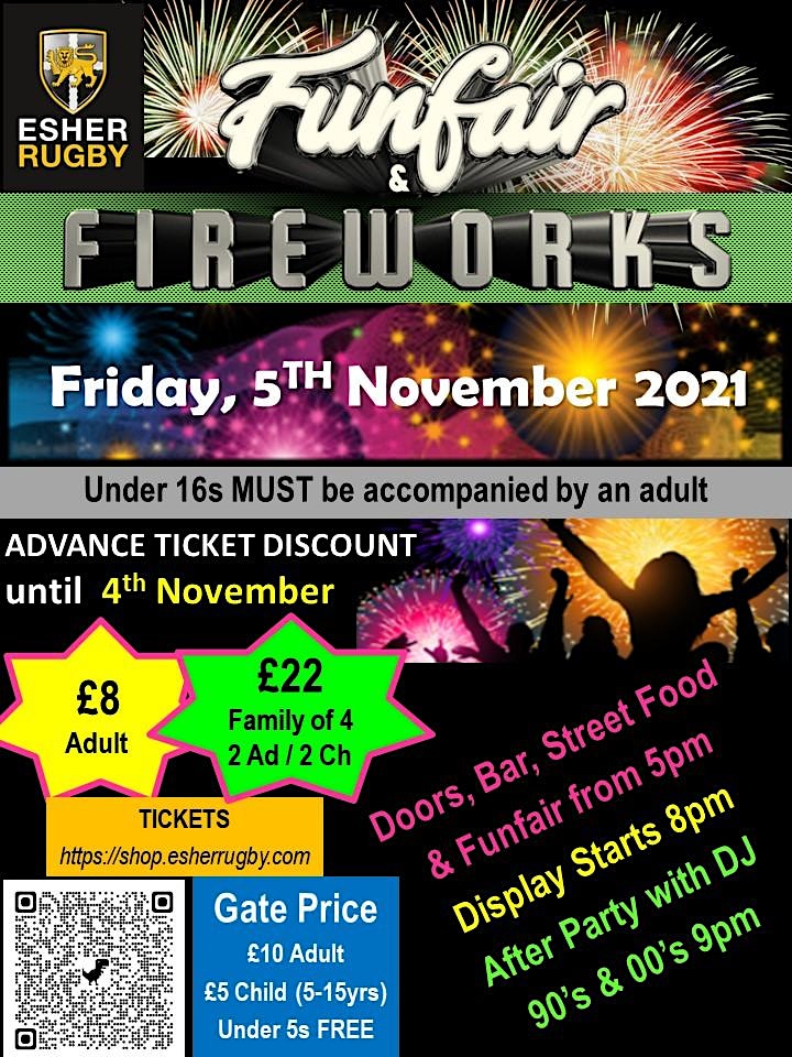 
		Fireworks Night 5th November 2021 SOLD OUT image
