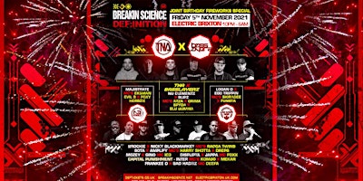 Breakin Science + Def:inition Joint Birthday 2021 Poster